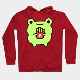 Frog with fries Hoodie